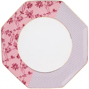 Prato de Jantar Regency Damask 26cm - Tea Delight