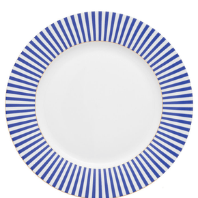 Prato de Jantar Stripes Azul - Royal Stripes - Pip Studio