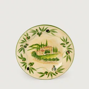 Prato de Sobremesa Oliveiras - Luiz Salvador