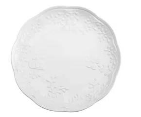 Prato de Sobremesa Porcelana New Bone Butterfly Flower - Lyor
