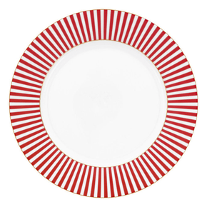 Prato de Sobremesa Stripes Rosa 21cm - Pip Studio