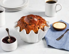 Prato Fundo 21cm Ruffle Branco - Le Creuset