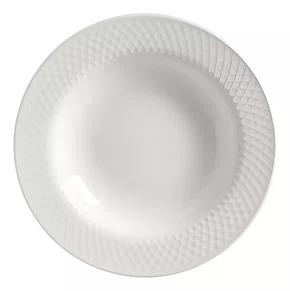 Prato Fundo Split White Classic 6Pçs - Alleanza