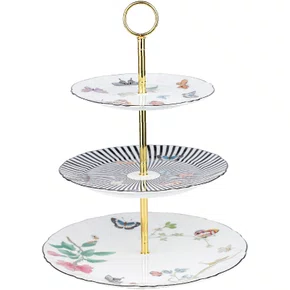 Prato para Doces 3 Andares Kaleidoscope 18,5cm - Tea Delight