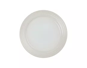 Prato Raso Sobremesa 17cm Vancouver Meringue - Le Creuset