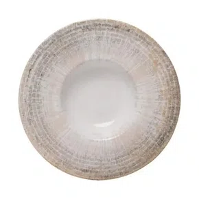 Prato Risoto Marea Off Ceramica 28cm  Unidade - Wolf
