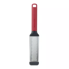 Ralador Zester Fino Inox Queijo Legumes Vermelho - Kitchenaid