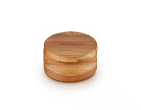 Saleiro Redondo 160ml Madeira Teca - Le Creuset