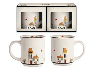 Jogo 2 Xícaras Nbc 370 Ml Le Casette - Egan Italy