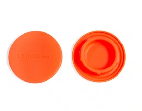 Set 2 Tampas de Silicone para Moedores Laranja - Le Creuset