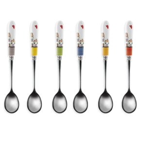 Set 6 Colheres Cha Le Casette - Egan Italy