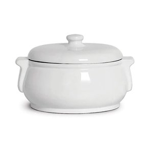 Sopeira de Cerâmica Pequena Standard Branca 1280ml - Scalla