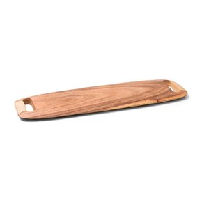 Tabua de Corte Board de Madeira 20cmx64cm - Copa e Cia