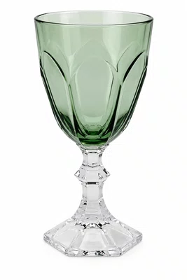 Taça Acrilico Base Transparente Verde 8,5x8,5x18cm - Entrecasa