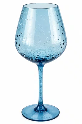 Taça Vinho Acrilico Detalhe Bolhas 680ml - Entrecasa