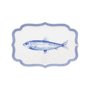 Travessa Fish 26cm Branco - Royal Yerseke - Pip Studio