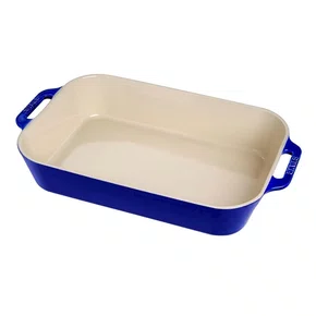 Travessa Retangular 27x20cm Azul Marinho - Staub