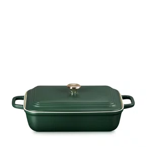 Travessa Retangular com Tampa San Fran 30cm Verde Foret - Le Creuset