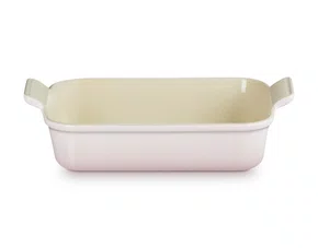 Travessa Retangular Heritag 32cm Shell Pink - Le Creuset