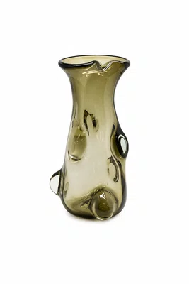 Vaso em Vidro Marron 35x20x20 - Grillo