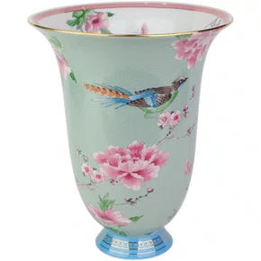 Vaso Peony Blue 30cm - Tea Delight