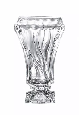 Vaso Triaru com Pe Cristal 12x24