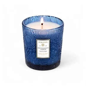 Vela Copo Vidro Classico 60h Mediterranean Lemon - Voluspa