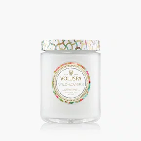 Vela Pote Vidro G 100h Maison Wildflowers - Voluspa