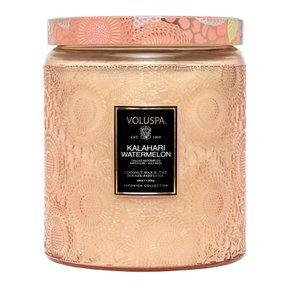Vela Pote Vidro Luxe 140h Kalahari Watermelon - Voluspa