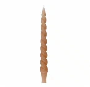 Vela Velazza Divine Castiçal Mocha 3 Unidades