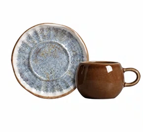 Xicara de Cafe Pires Oreon Blue