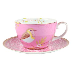 Xícara de Chá Rosa Early Bird - Pip Studio