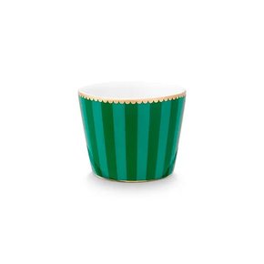 Xícara P/ Ovo Stripes Esmeralda/verde - Love Birds - Pip Studio