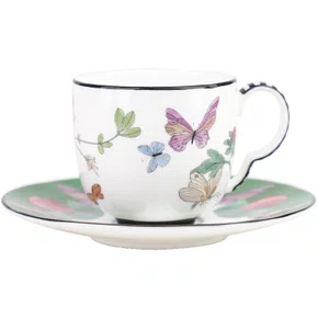 Xícaras de Café Borboletas Kaleidoscope 85ml - Tea Delight