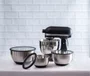 Bowl Pote Kit com 3 Inox com Tampa Vidro 1,5/3/5L - Kenya