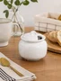 Acucareiro Blanc em Porcelana Branco 9,5 X 9