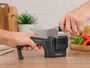 Afiador para Faca Preto 18cm - Mundial