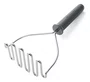 Amassador de Batata Inox Silicone Profissional Cinza - Kitchenaid