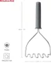 Amassador de Batata Inox Silicone Profissional Cinza - Kitchenaid
