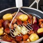 Amassador de Batatas Inox Profissional Branco - Kitchenaid