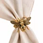 Anel de Guardanapo Bee Happy 5,5x4x5cm com 4 Unidades - Tuut