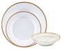 Aparelho de Jantar Porcelana Toorak Gold 18 Peças - Noritake