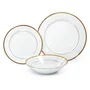 Aparelho de Jantar Porcelana Toorak Gold 18 Peças - Noritake