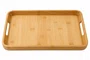 Bandeja com Alca Bambu 45 X 30 X 4,5cm