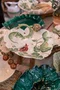Bandeja Folha Decorativa St M Rasa - Zanatta Casa Produtos de Ceramica Eireli