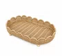 Bandeja Oval em Fibra Sintetica Fendi 55x36x9,8cm - Entrecasa