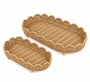 Bandeja Oval em Fibra Sintetica Fendi 55x36x9,8cm - Entrecasa