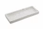 Bandeja Retangular Marmore Terrazo 25x10cm