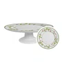Boleira Grande com Pé Picnic Morango 34cm - Alleanza