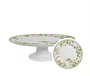 Boleira Média com Pé Picnic Morango 29cm - Alleanza